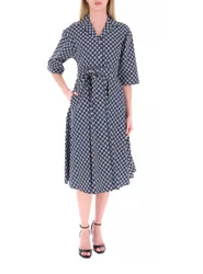 Abito in cotone BLU 46
