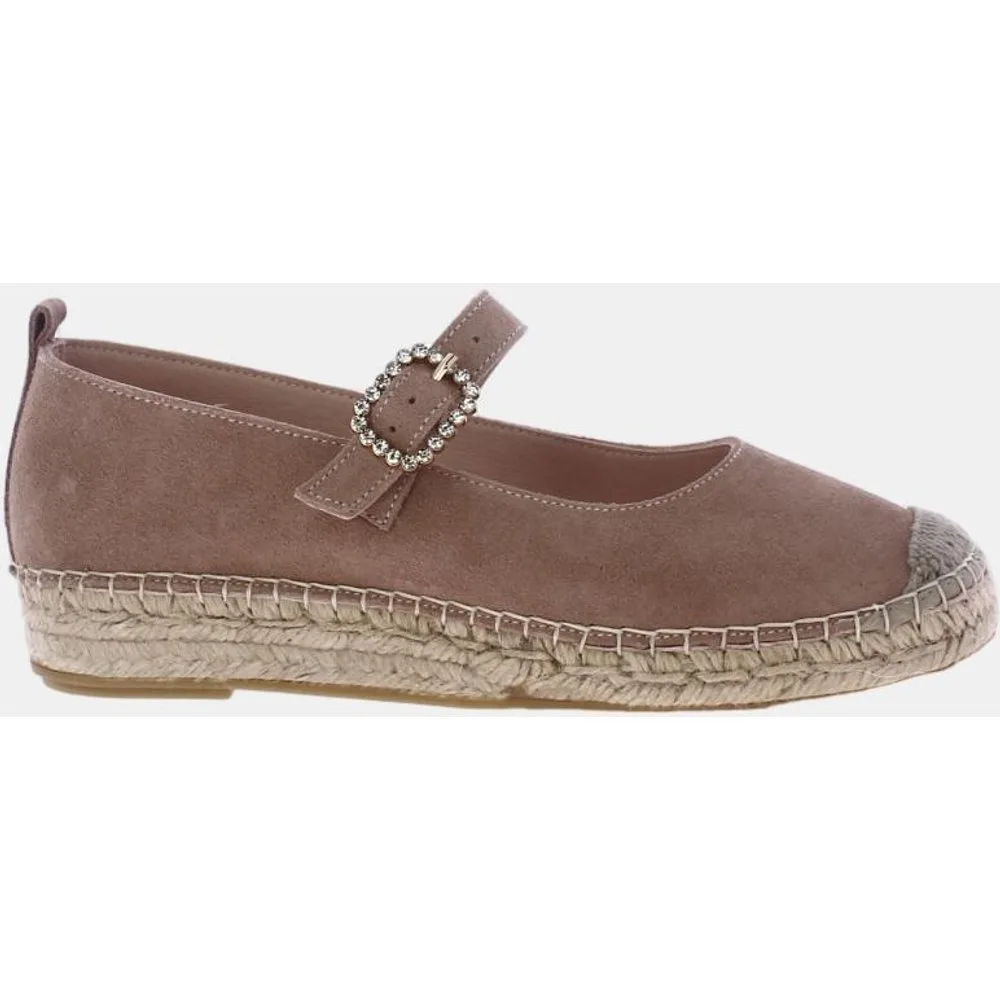 Alpargata plana tipo mercedita de mujer - Macarena - FashionsVida