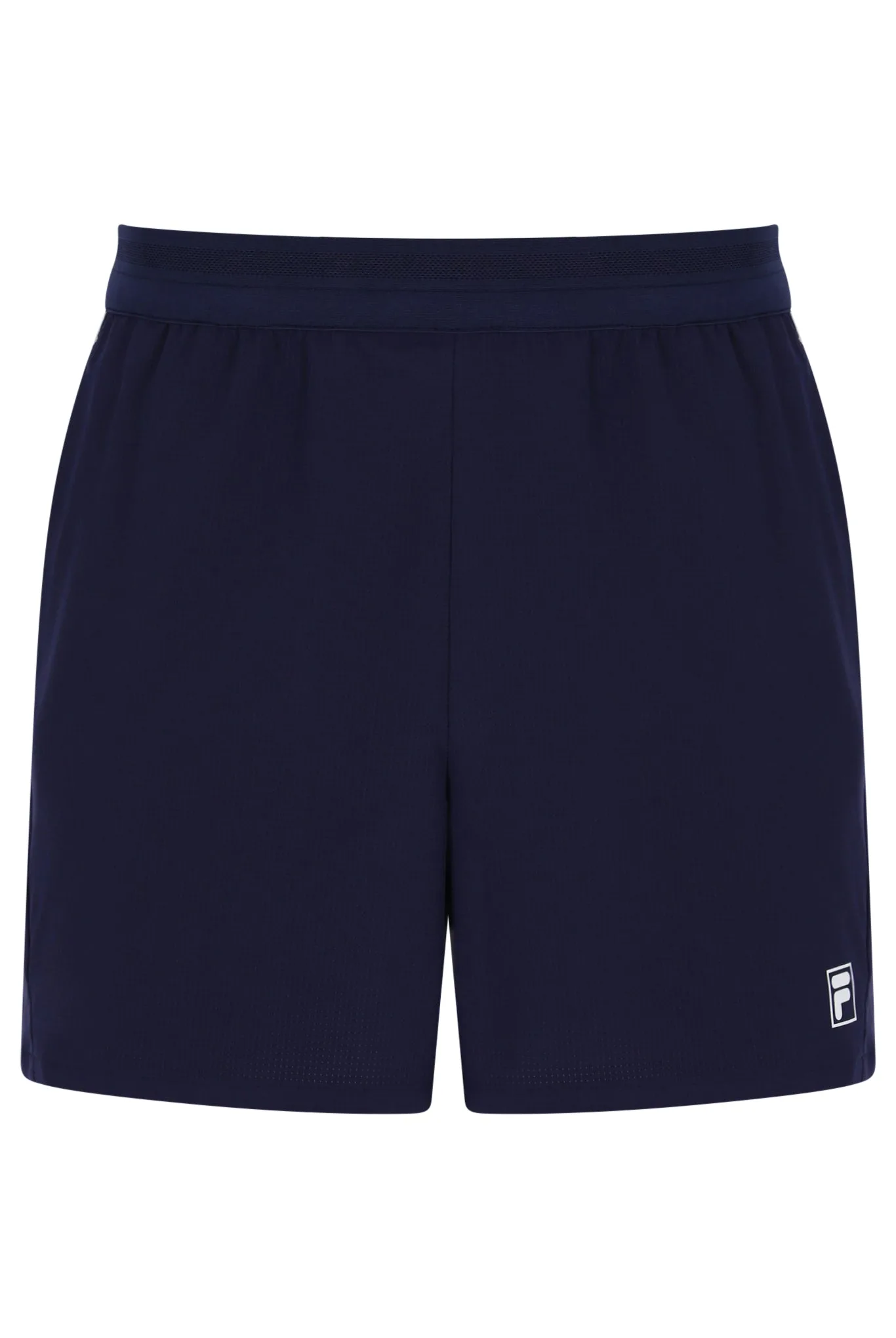 Dark Navy Men’s 5" Tennis Shorts with Inner - XS - FILA Tennis - FashionsVida
