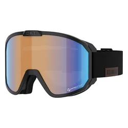 Masque De Ski Rave Matt Black W White Logo Nano Optics Nordic Light - Orange w Blue Multi/CAT1 Homme