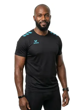 T-shirt à Manches Courtes Cmpt 3 Wings Black / Curacao 4XL Homme