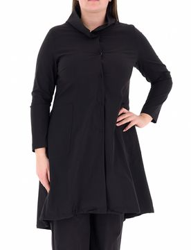 JURERE Giubbino in viscosa NERO S