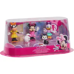 Set 5 Figuras Articuladas Minnie Mouse