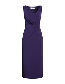 Midi-Kleid Damen Violett 34,36,38,40 Damen