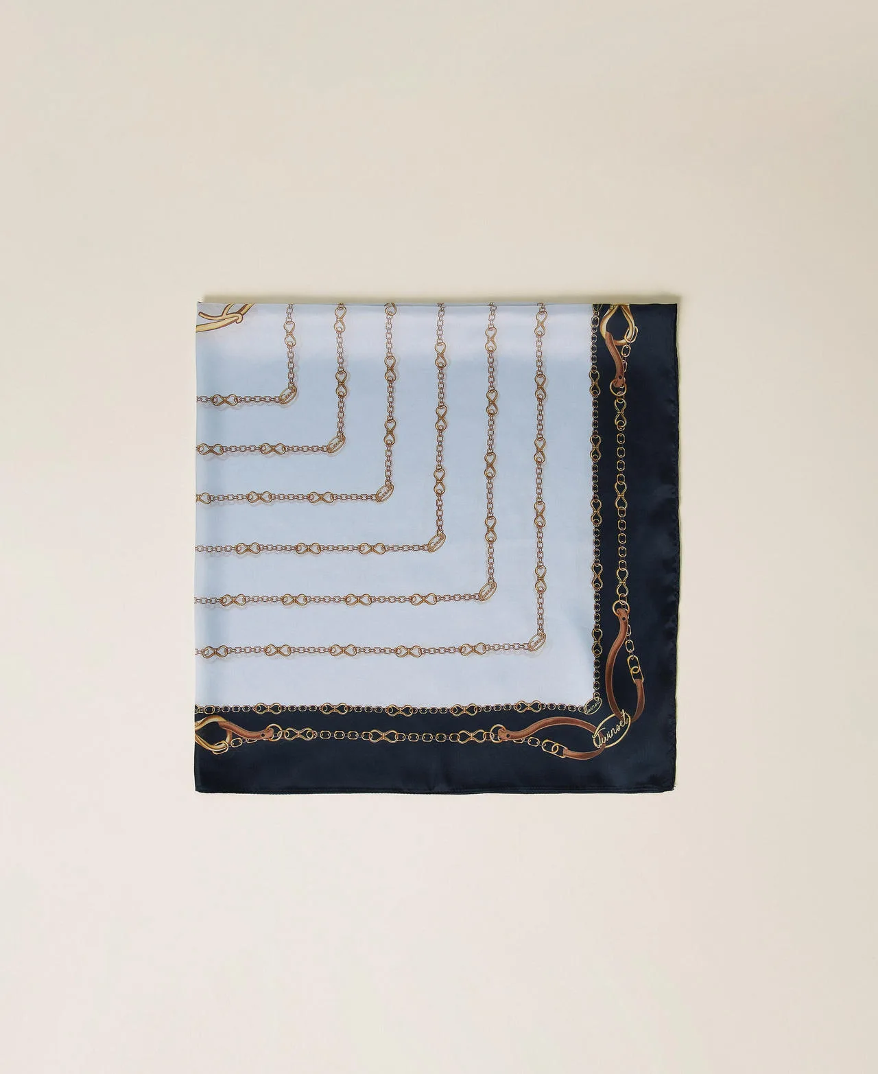 Foulard avec imprimé chaîne - TWINSET - FashionsVida