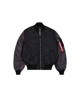 Bomberjacke - MA-1 Camo BE - S bis XXL - für Männer - Größe M - schwarz - Männer - male