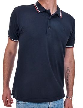 Polo Mezza Manica Nera 1350 M