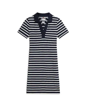 Minivestido azul oscuro S - Tommy hilfiger - FashionsVida