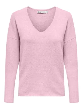 ONLRICA L/S V-NECK PULLO KNT NOOS female
