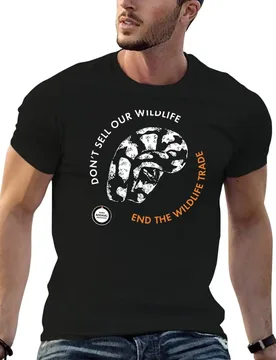 Python - Don't sell our wildlife T-Shirt t shirt for man man graphic t shirt funny t shirts man T-shirt - Aliexpress - FashionsVida