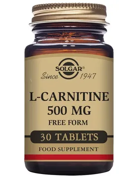 Comprimés L-carnitine 500mg 30 Unités