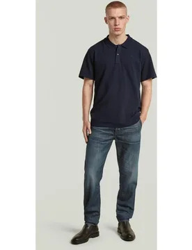 Polo de hombre de manga corta y corte recto - G-Star - FashionsVida