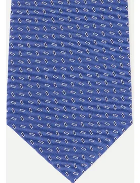 Corbata de seda con motivos geométricos - Dustin - FashionsVida