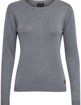 Oxmo Jersey 'Edda' gris moteado