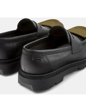 Mocasines planos de mujer de piel junction - Camper - FashionsVida