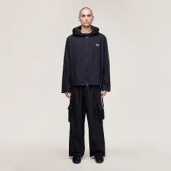 Y-3 NYLON WIRED 3 STRIPES CARGO PANTS S Black