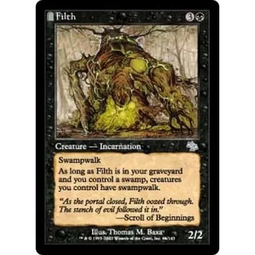 Filth (foil) Judgment - Magic: The Gathering - FashionsVida