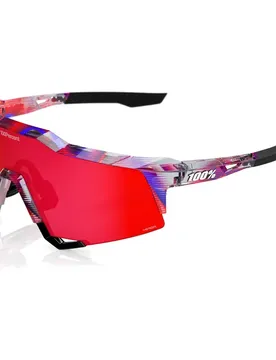 Occhiali Da Sole Speedcraft Sl Fdj Gloss Translucent Red / Blue