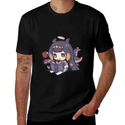 Ninomae inanis T-Shirt Casual Loose Fit Short Sleeve T-Shirt