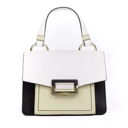 Miss Juno Borsa a mano e tracolla 1406264 Bianco + Nero