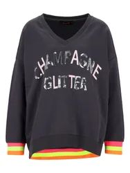 V-Neck Champagne Glitter female