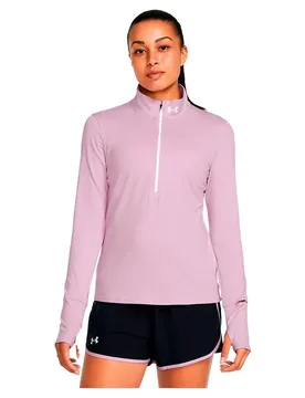 Pile Con Mezza Cerniera Qualifier Run Purple Ace / Reflective L