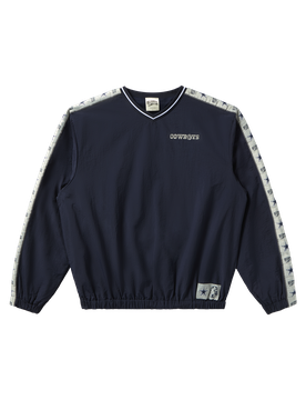 Dallas Cowboys Windbreaker V-Neck Top