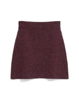 Minirock DARLAA dunkelrot L damen - Armedangels - FashionsVida