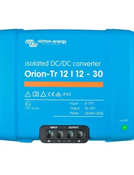 Orion-tr 12/12-30a 360w Aislado Converter Blue One Size unisex - Victron energy - FashionsVida