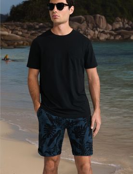 Sinsay - Pantaloncini - indaco