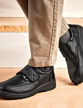 Herrenschuh "Andreas" schwarz - 3Pagen - FashionsVida