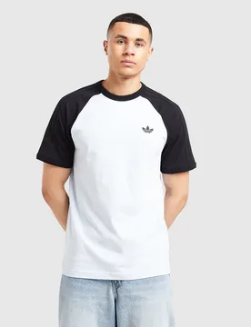 Streifen T-shirt - Herren, Blau - male - Size: L - adidas Originals - FashionsVida