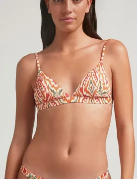 Top de bikini triángulo Allegria con foams extraíbles - Robin Collection - FashionsVida