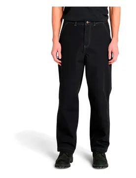 Pantaloni Washed Duck Canvas Carpenter Black 29