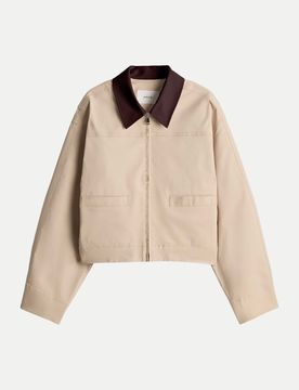 Gerade Kurzjacke Herakla Beige 42