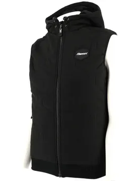 Daunenweste mit Kapuze - Noir - male - Size: M