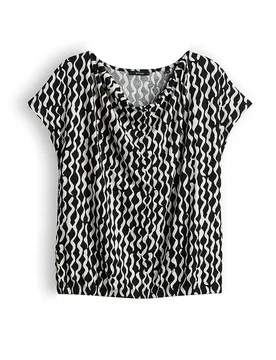 T-Shirt SAPAYA MOTION negro 42 - Opus - FashionsVida