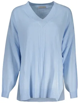 Damen PULLOVER Hellblau W4YR55Z3FH0_AZFB5I
