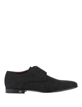DOLCE&GABBANA Schnürschuh Herren Schwarz 39 Herren