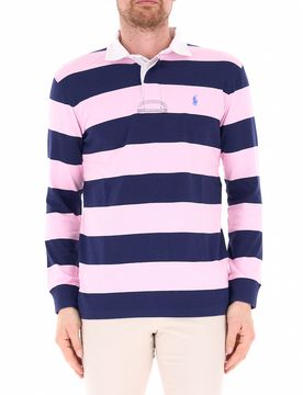Polo maniche lunghe POLO ROSA L