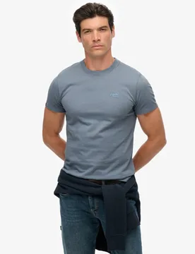 Superdry Herren Essential Logo T-shirt Blue - Größe: M - 29.99 - FashionsVida