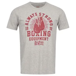 T-shirt à Manches Courtes Passform Marl Grey XL