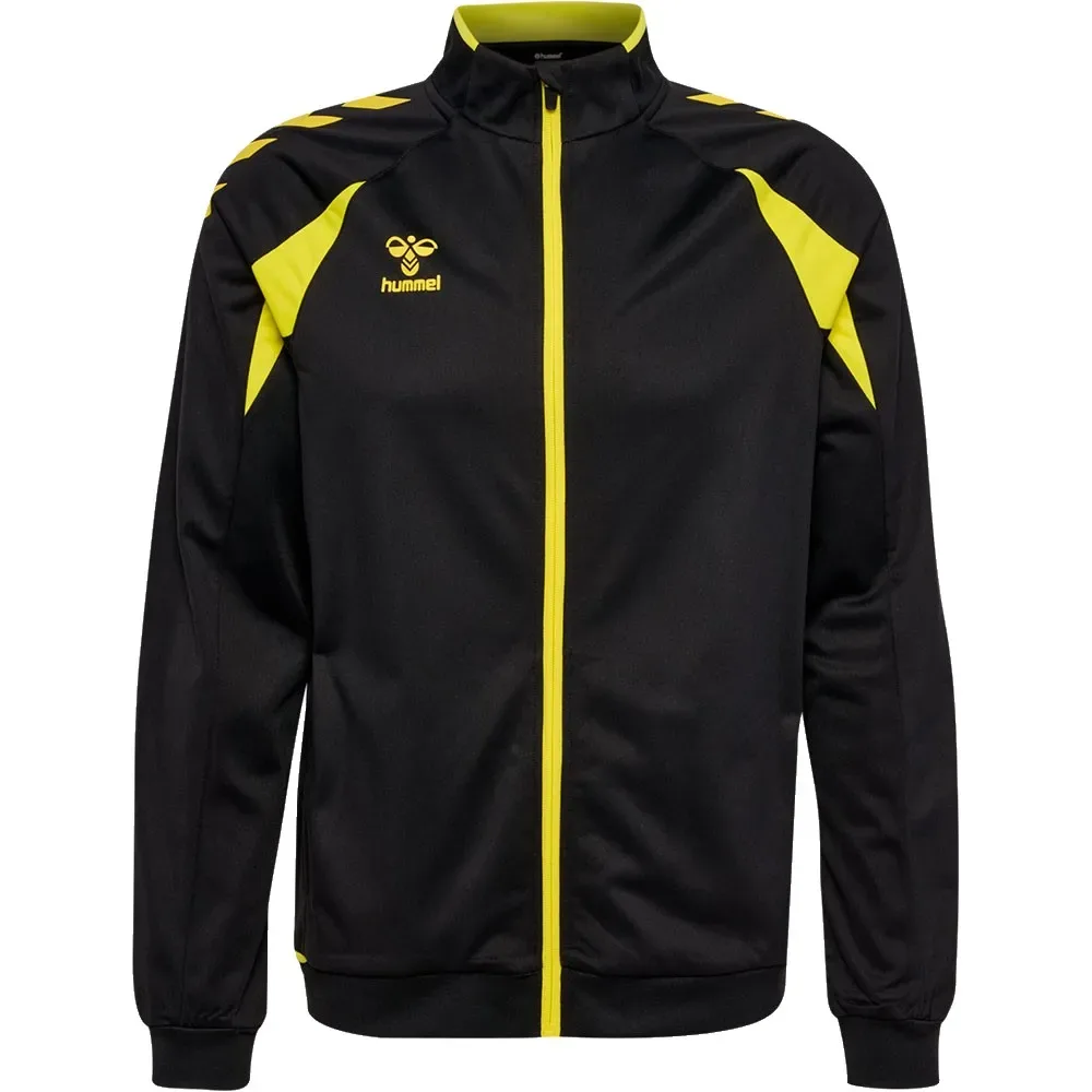 Veste Core 2.0 Track Black / Blazing Yellow XL - Hummel - FashionsVida