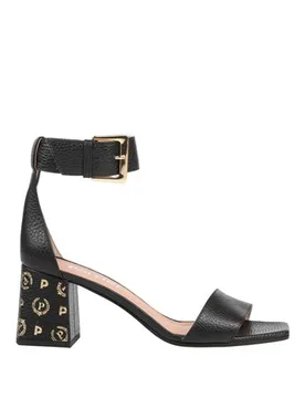 Sandale Damen Schwarz 35,38,40 Damen - Pollini - FashionsVida