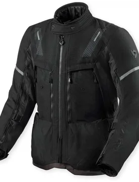 Giacca Moto Sand 5 H2O Nero Antracite taglia S - Rev'it - FashionsVida