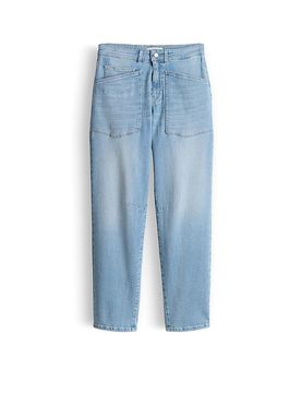 Jeans Balloon Fit hellblau 34/L28 damen
