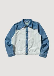Patchwork Western Carpenter Jacket