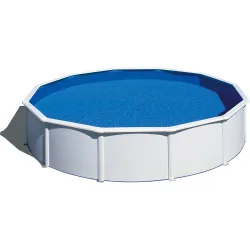 Kit piscina redonda blanca 550 x 120 cm