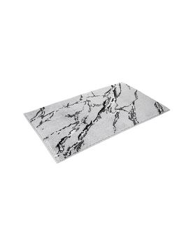 Badteppich MARBLE 60x100cm Light Grey hellgrau baby