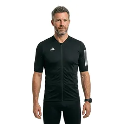 Maglia A Maniche Corte Tempo 3 Stripes Black